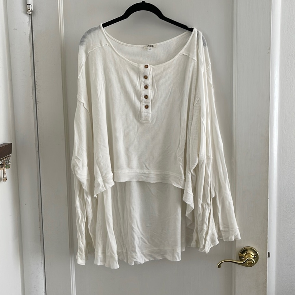 Ciel high-low shirt